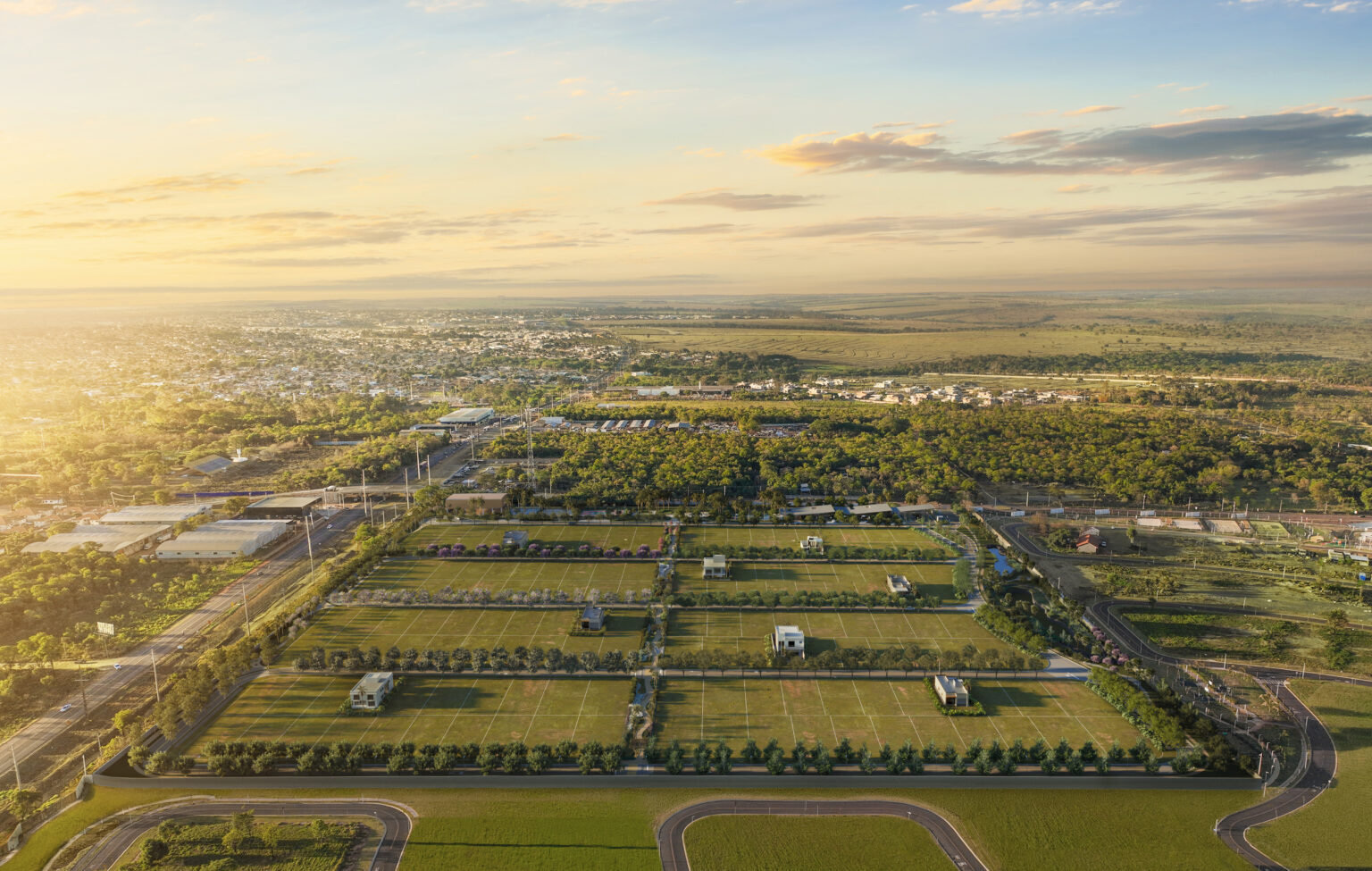 Vista aérea - Artesano Campo Grande_